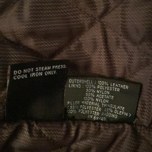 Wilson’s leather size small jacket/thinsulate lining - Picture 13 of 15